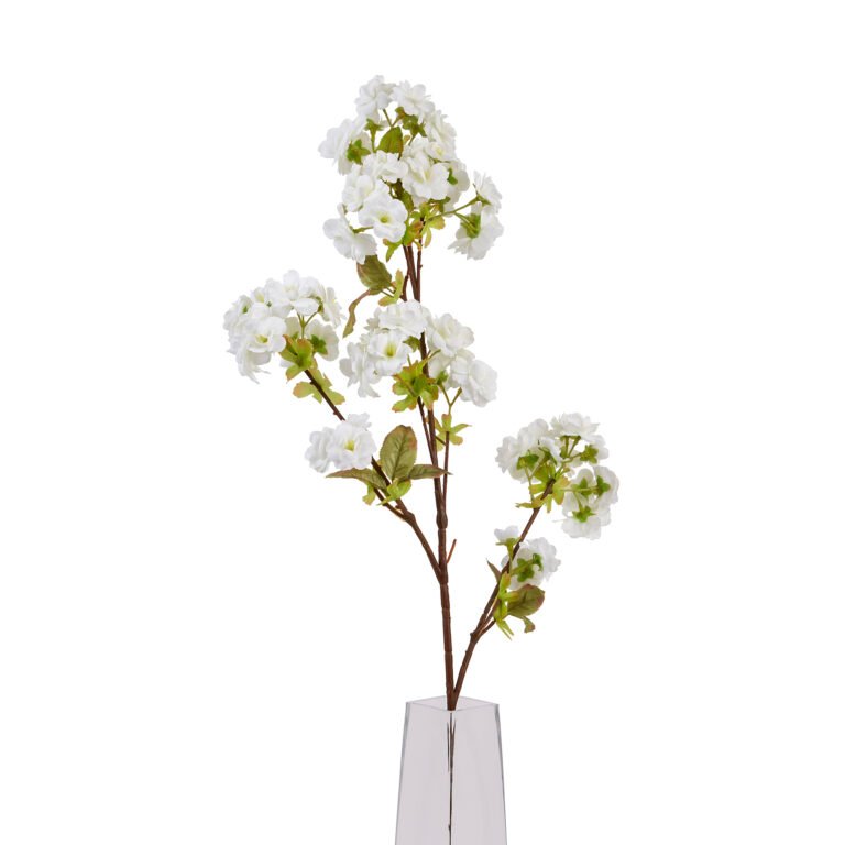 white tall white blossom