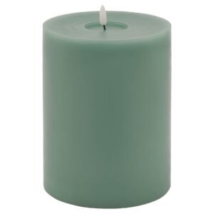 sage melt effect large sage led wax candle