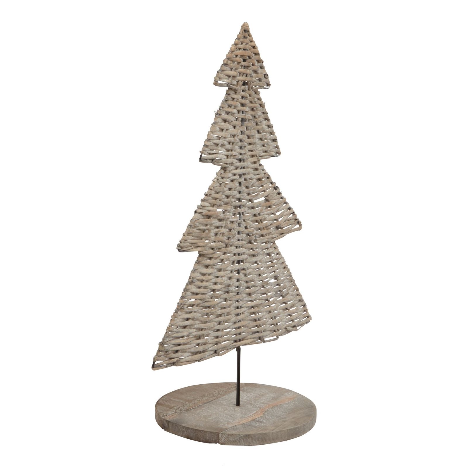 Large Wicker Tree Ornament - Image 2