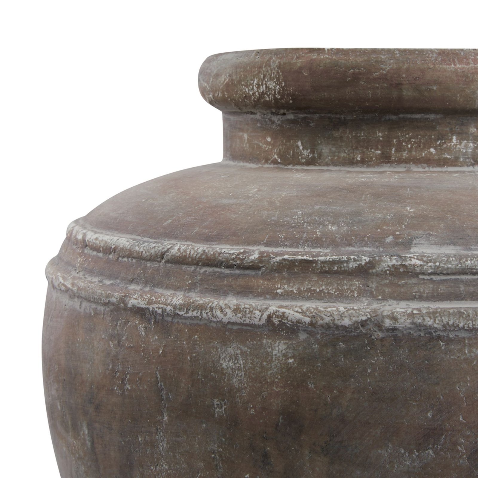 Large Rustic Brown Water Pot - Image 3