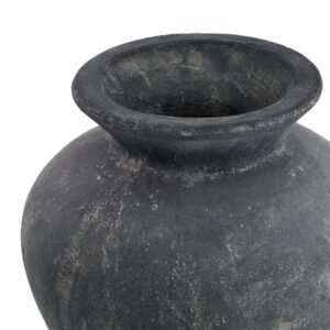 Sorrento Grey Ceramic Vase