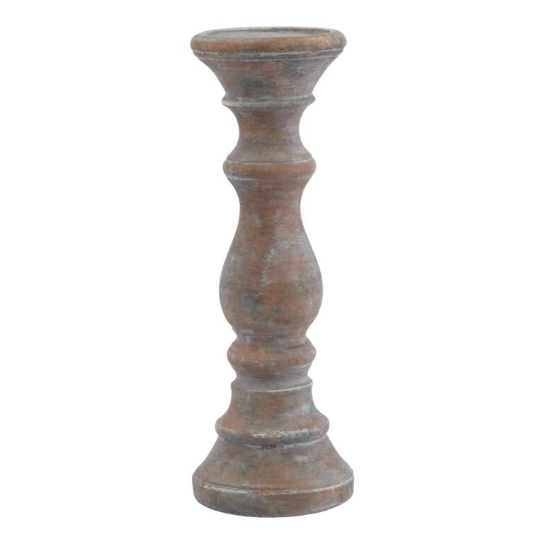 ceramic pillar candle holder