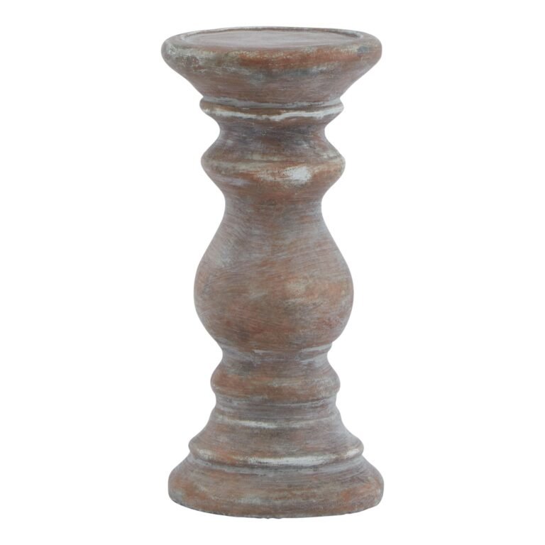 rustic candle holder