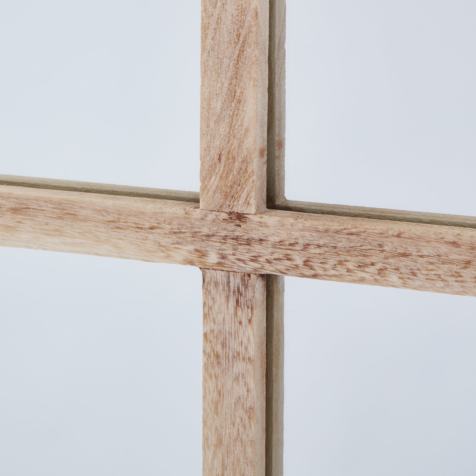 Large Rustic Window Pane Mirror - Image 3