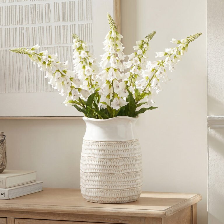 white white foxglove