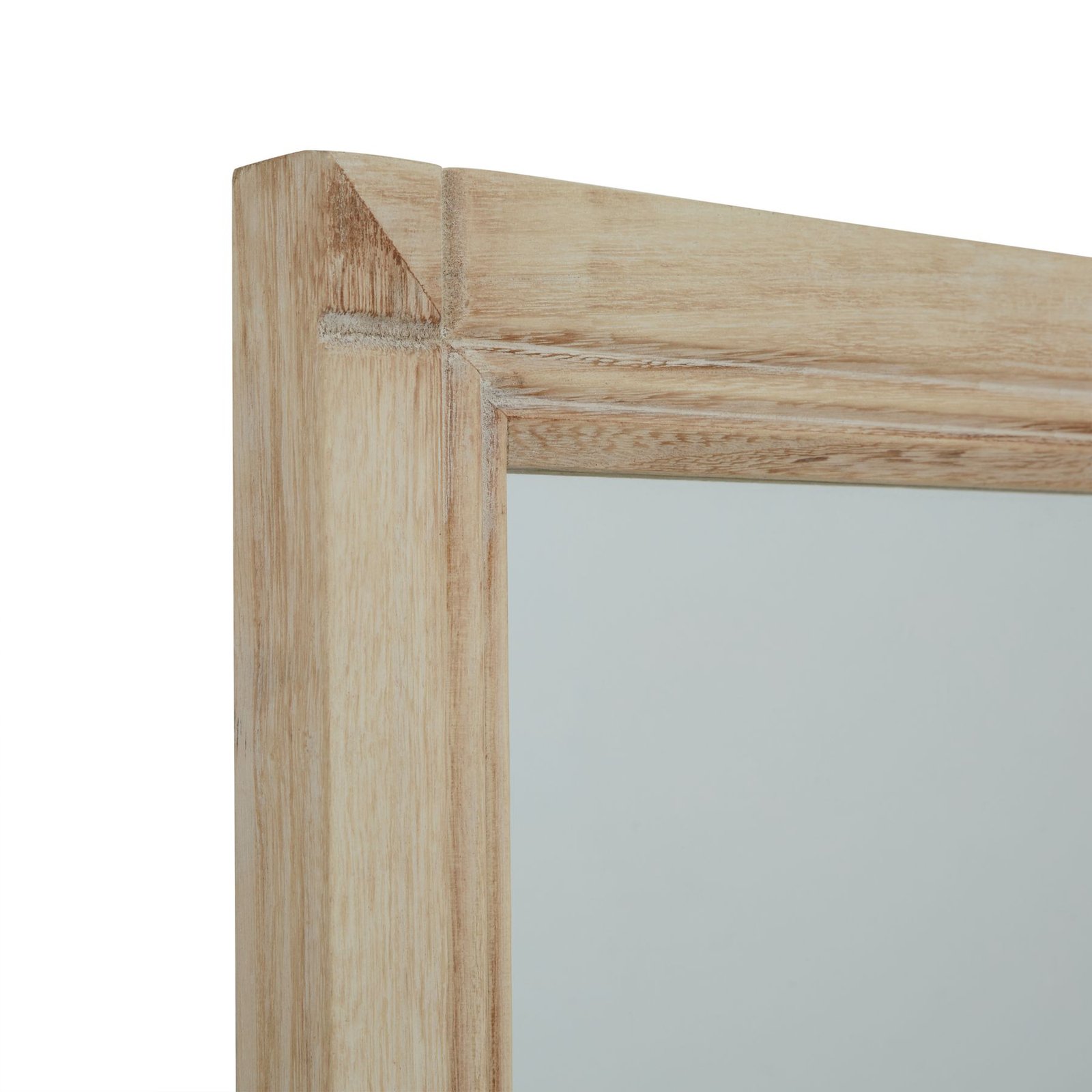 Extra Large Washed Wood Window Mirror - Image 2