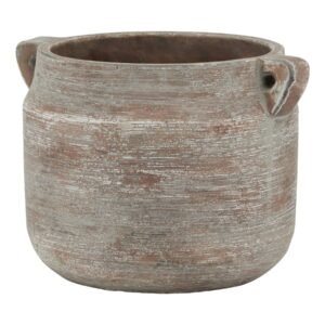 rustic ceramic pot