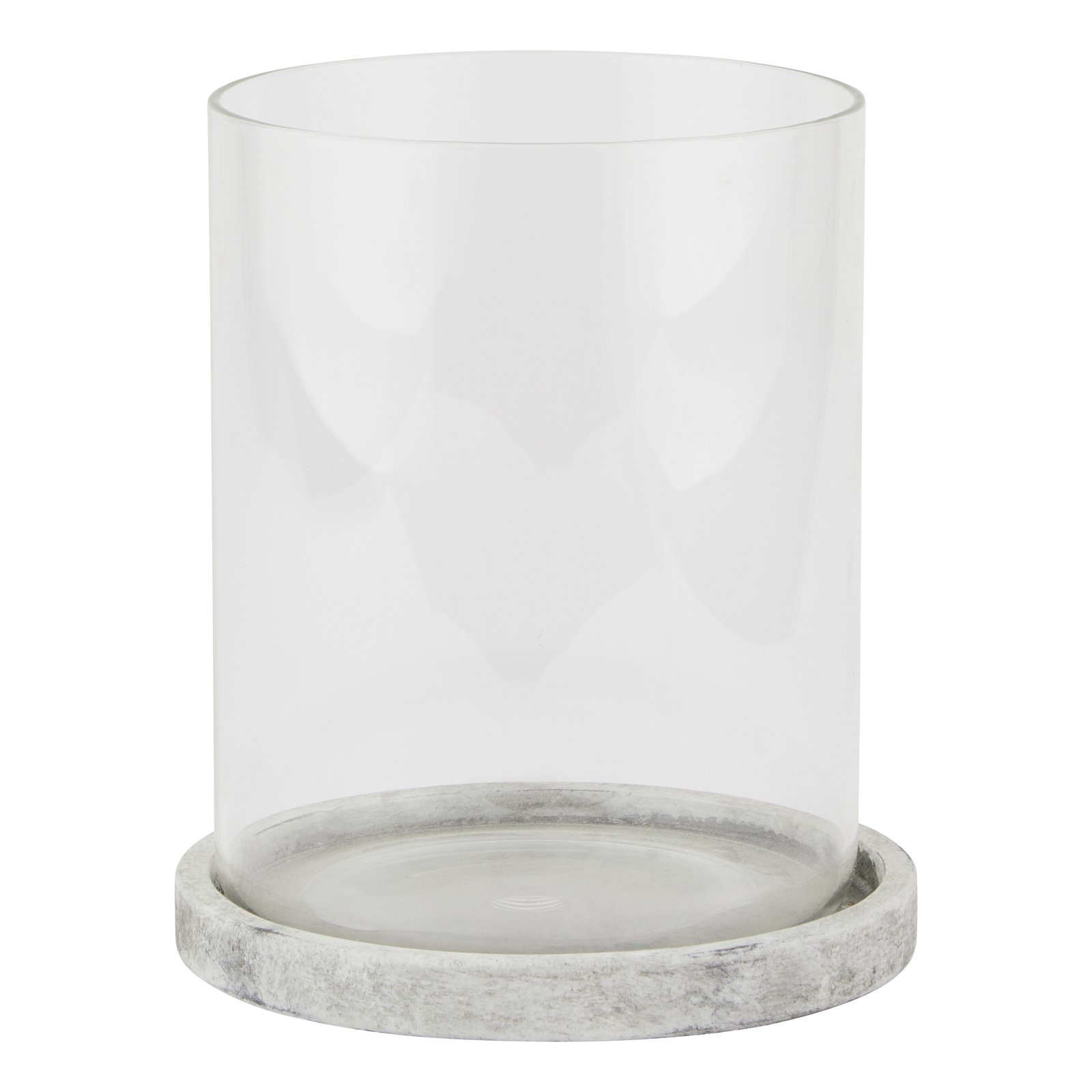 Claybrook Large Stone Hurricane Lantern - Image 2
