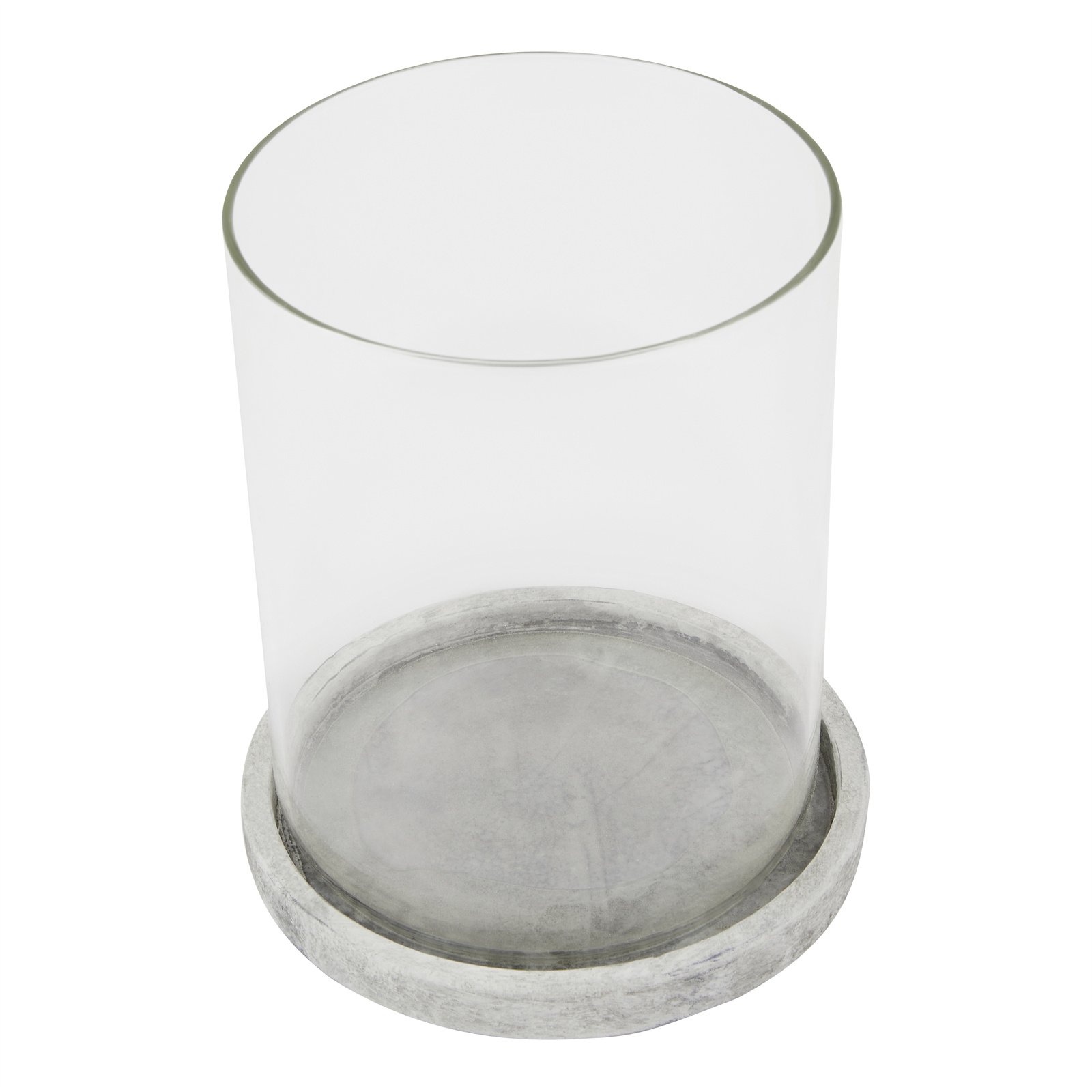 Claybrook Large Stone Hurricane Lantern - Image 3
