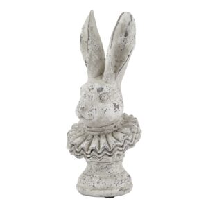 stone stone effect ruffle hare ornament product image