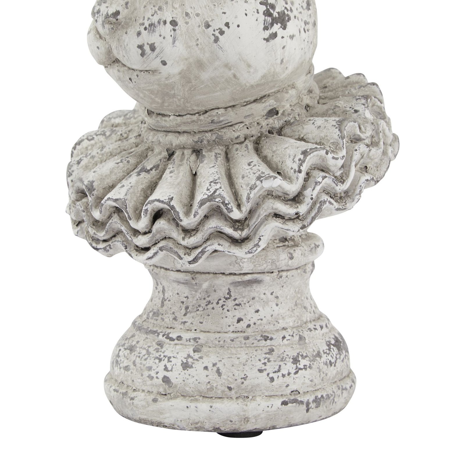 Stone Effect Ruffle Hare Ornament - Image 3