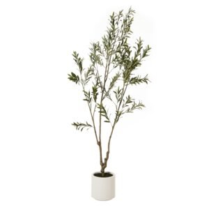 large artificial olive tree