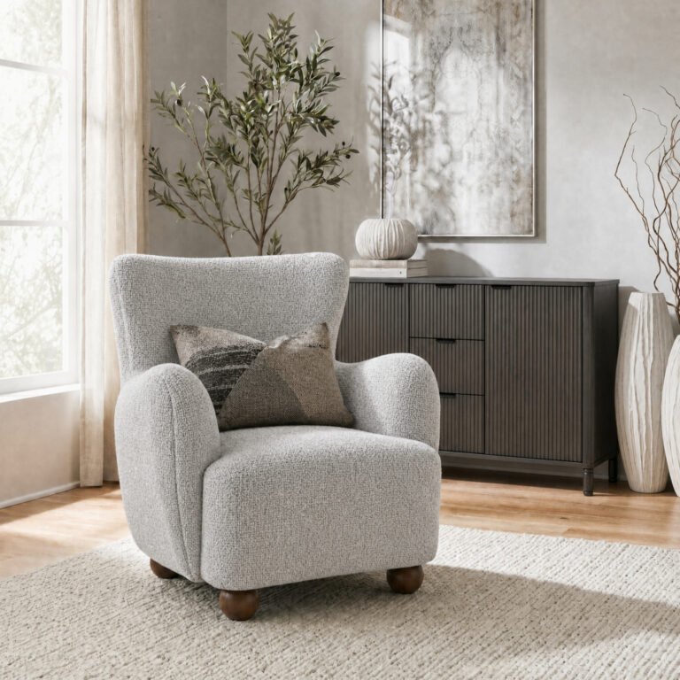 greige greige hui large arm chair product image