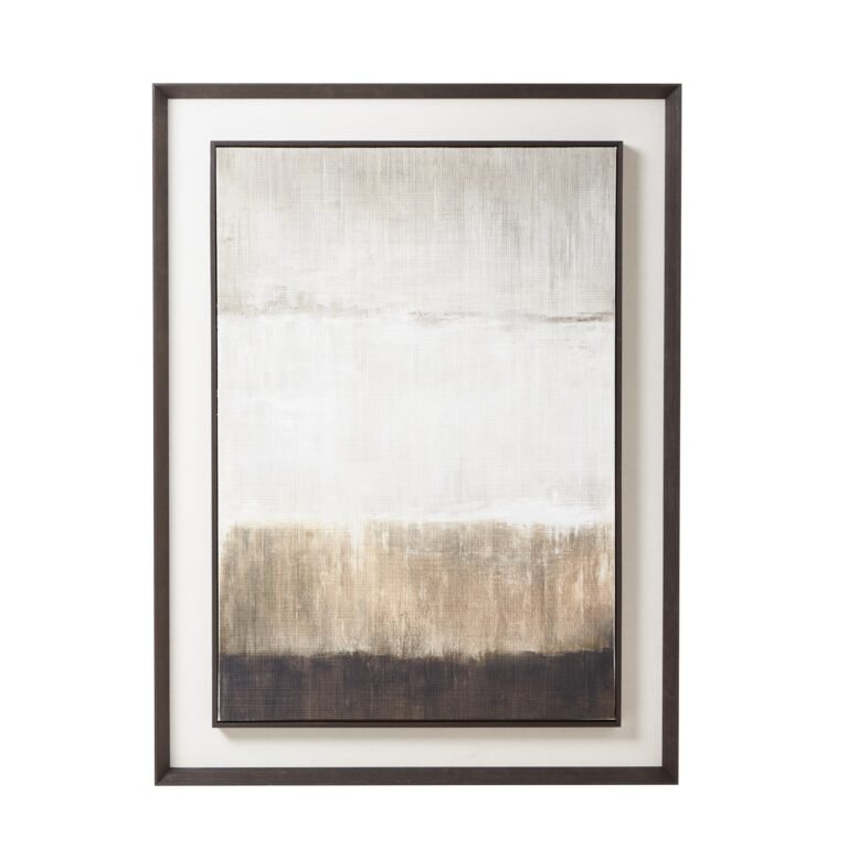 large abstract linen wall art