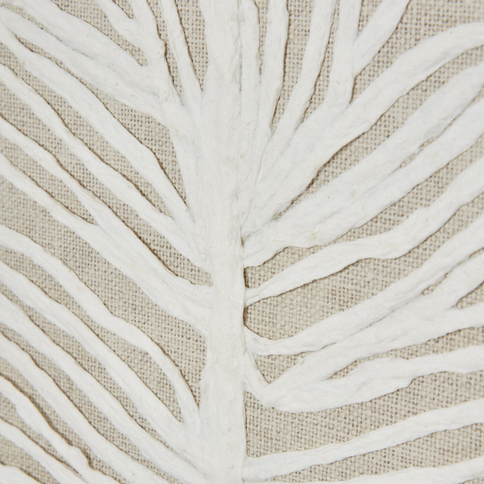 Large Plume White Feather Framed Wall Art - Image 4
