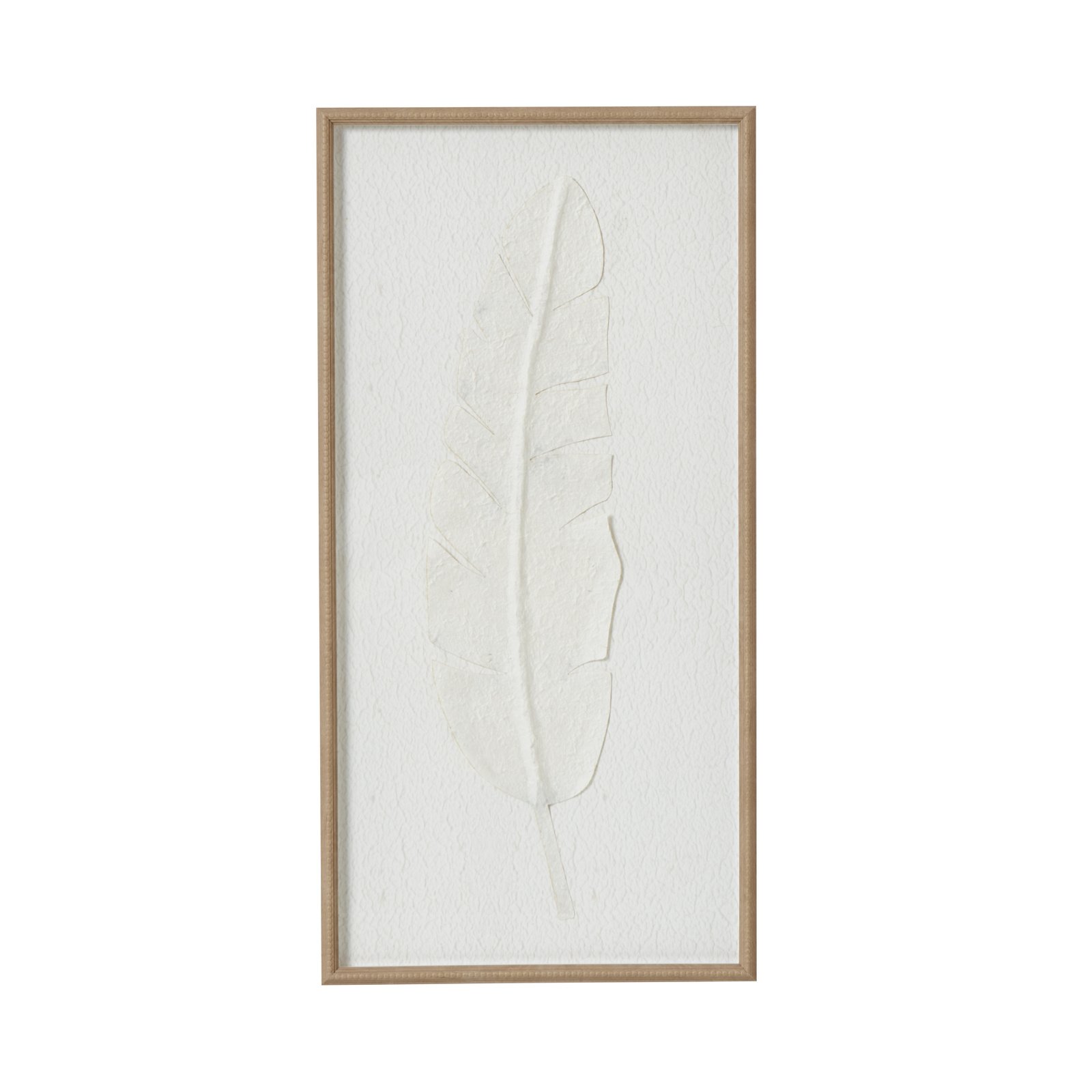 Large Quill White Feather Framed Wall Art - Image 2