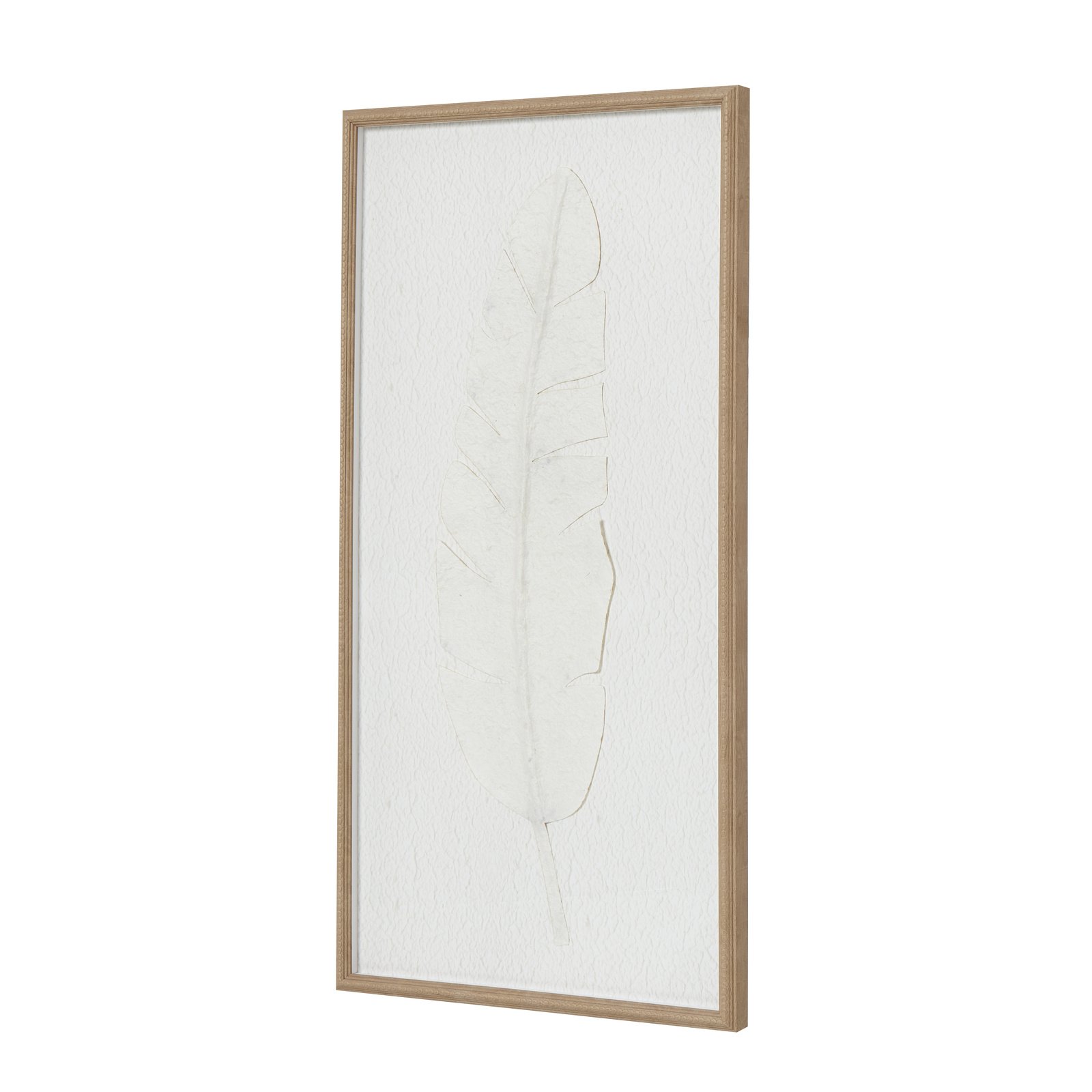 Large Quill White Feather Framed Wall Art - Image 3