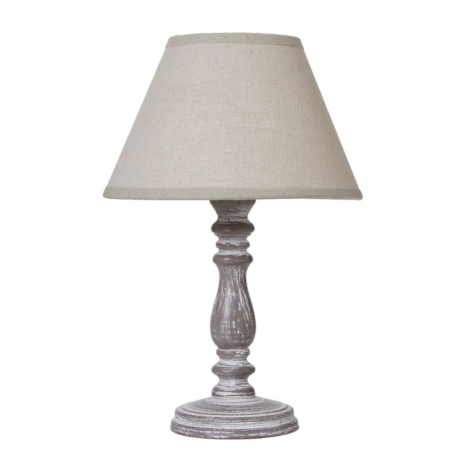 rustic grey table lamp