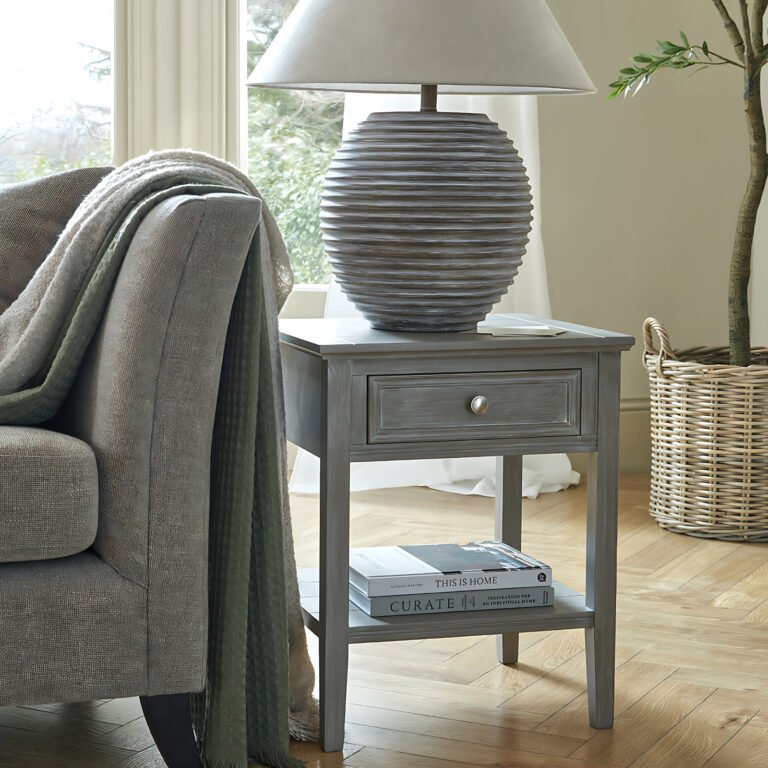 side table with drawer
