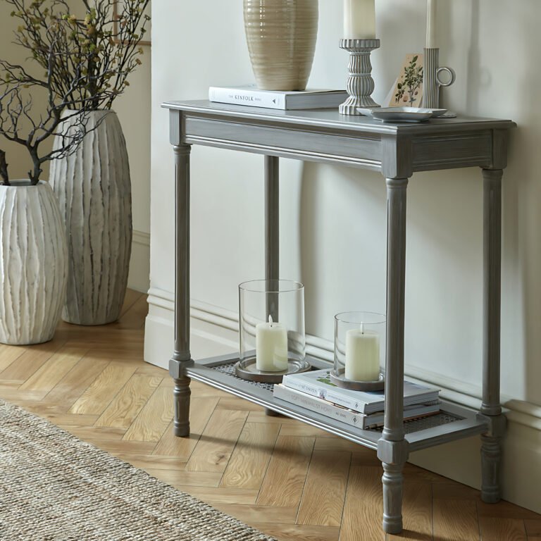 small hallway console table