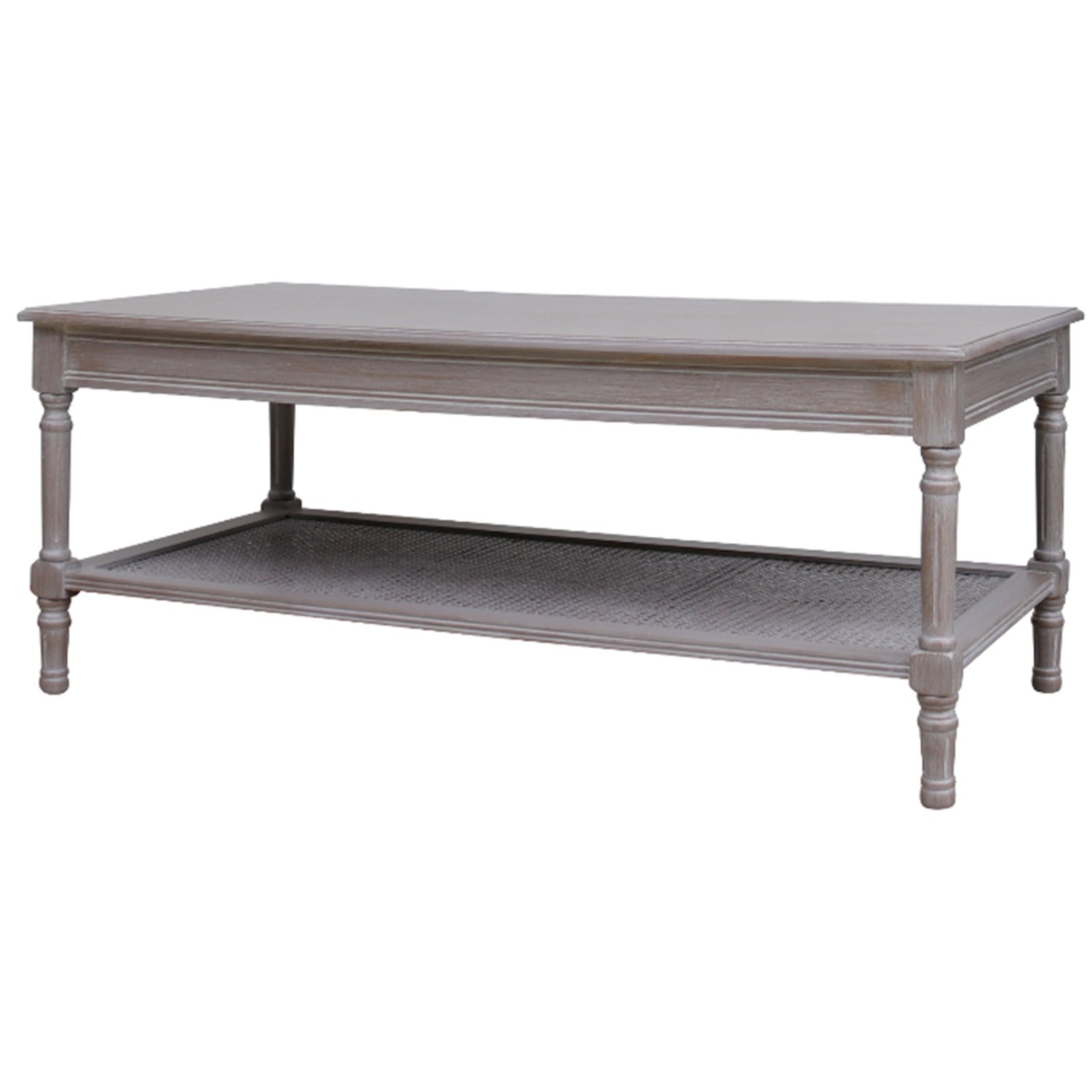 Woven Rattan Coffee Table - Image 3