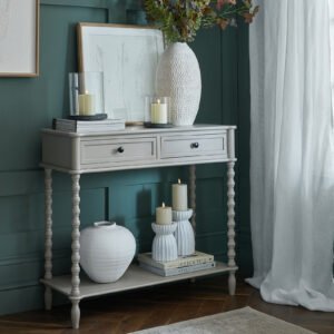 two drawer hallway table
