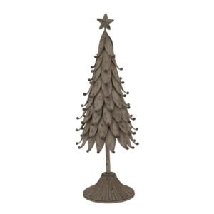 rustic natural rustic decorative tree with star Christmas decoration