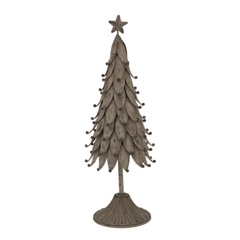 rustic natural rustic decorative tree with star Christmas decoration