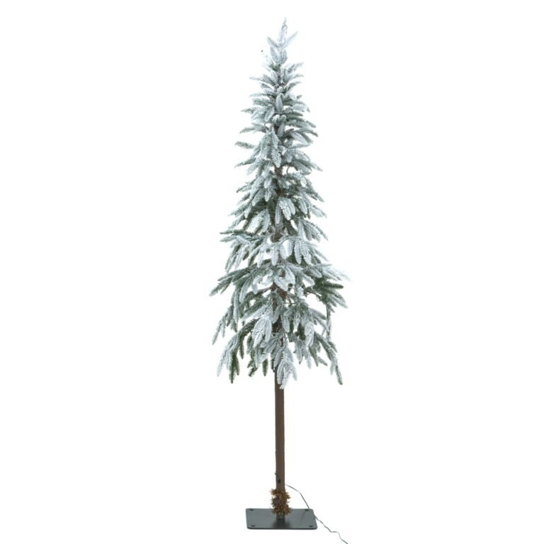 snowy large snowy woodland pre lit 350 led christmas tree product image