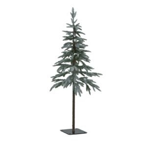 snowy medium snowy woodland pre lit 200 led christmas tree product image