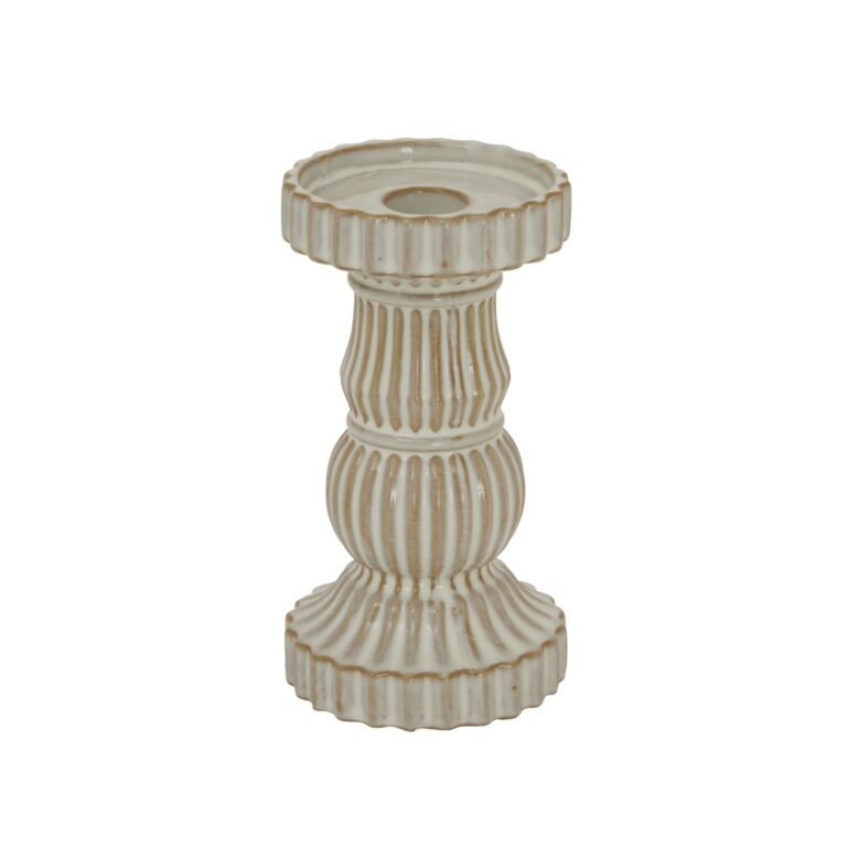 ceramic pillar candle holder