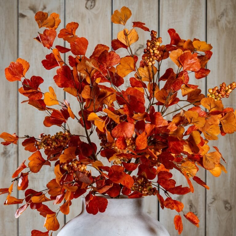 large autumn berry spray