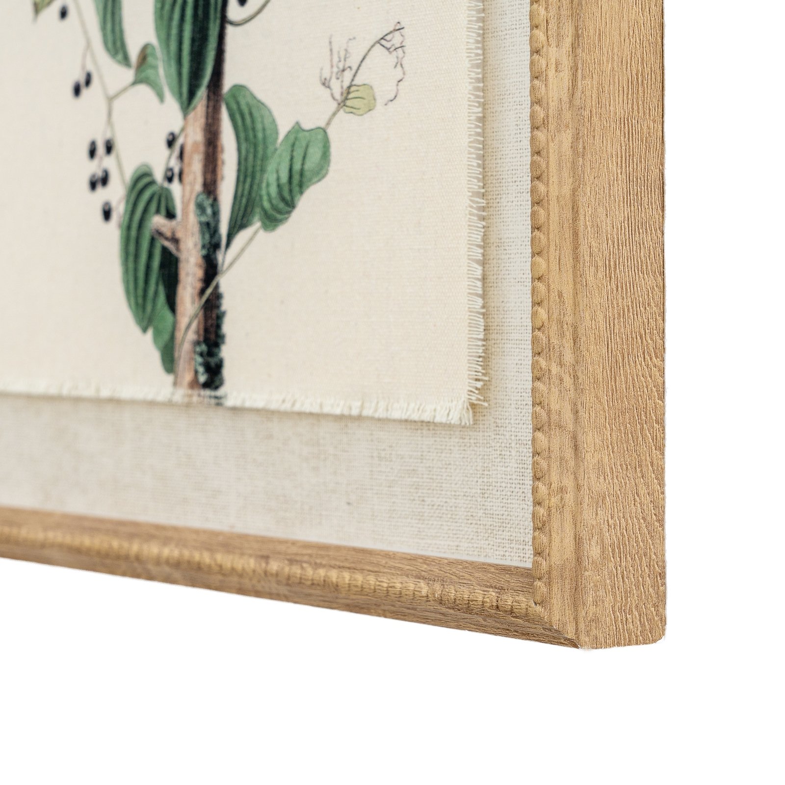 Lymere Shrike Bird Linen Wall Art - Image 2
