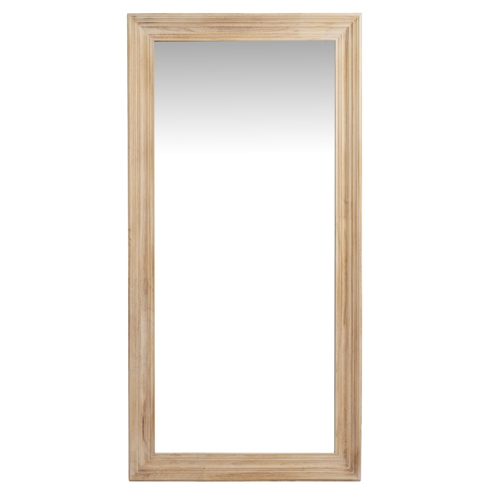 large rustic wood mirror