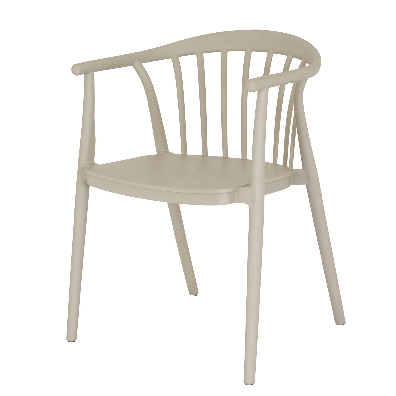Rowan Putty Grey Outdoor Dining Chair - Image 2