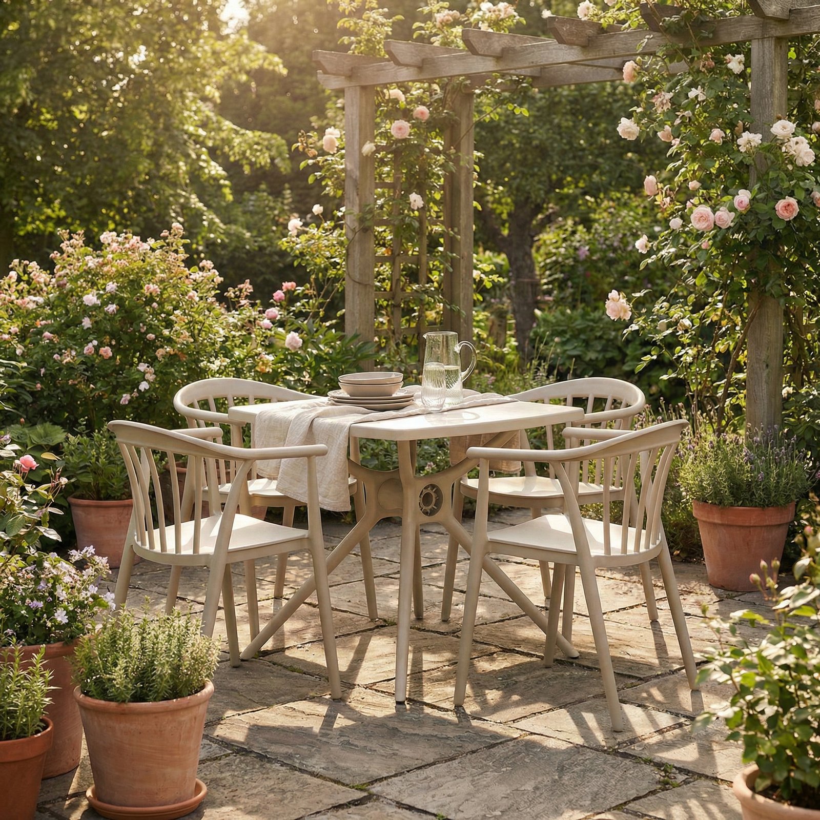 Rowan Putty Grey Outdoor Dining Chair