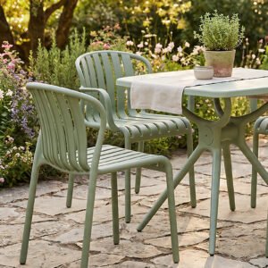 Rowan French Grey Garden Chair