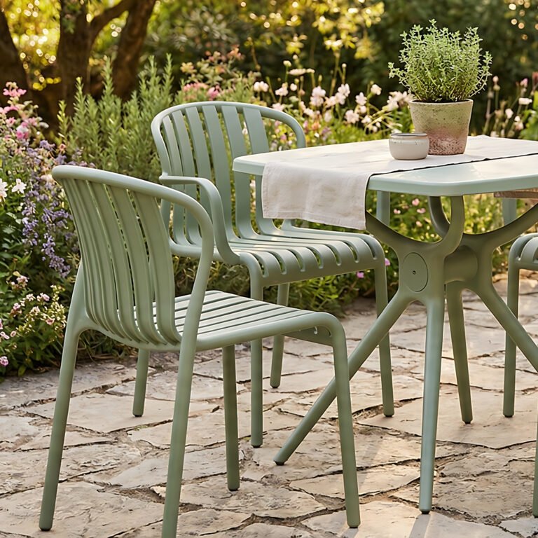 Rowan French Grey Garden Chair