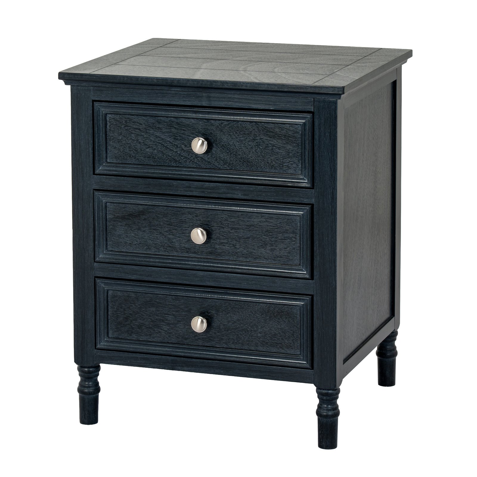 Blackhorn 3 Drawer Side Table - Image 2