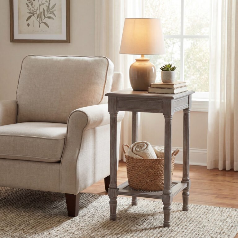 Hawthorn Small Rattan Side Table