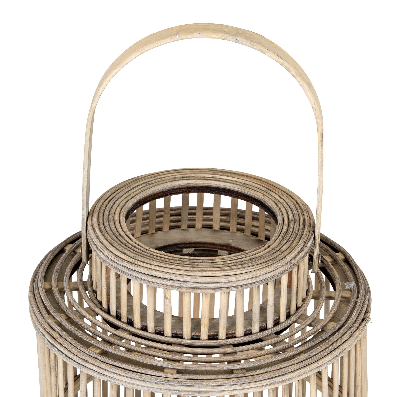 Mira Wicker Lantern - Image 3