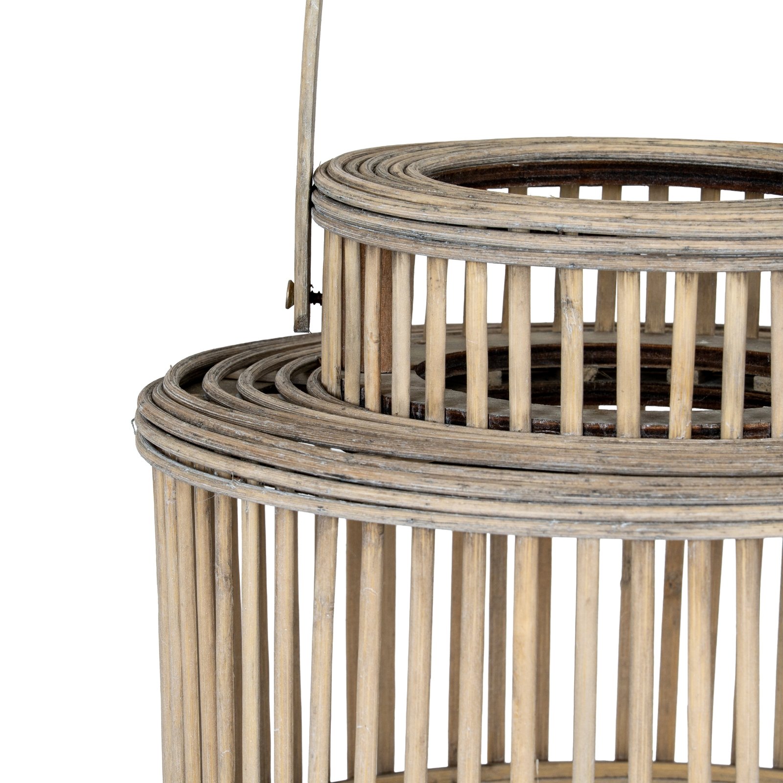 Mira Wicker Lantern - Image 4