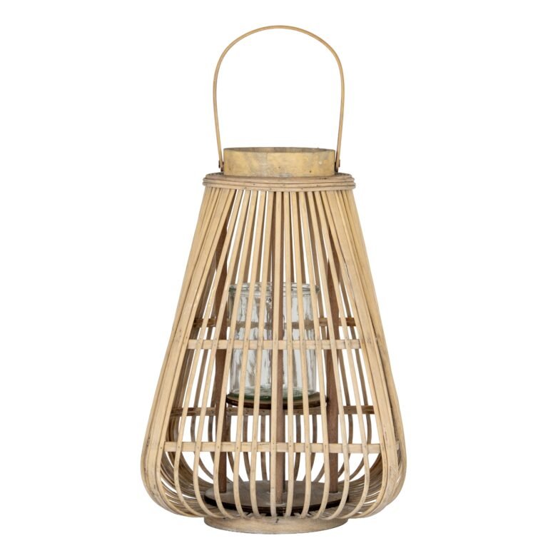 large wicker lantern