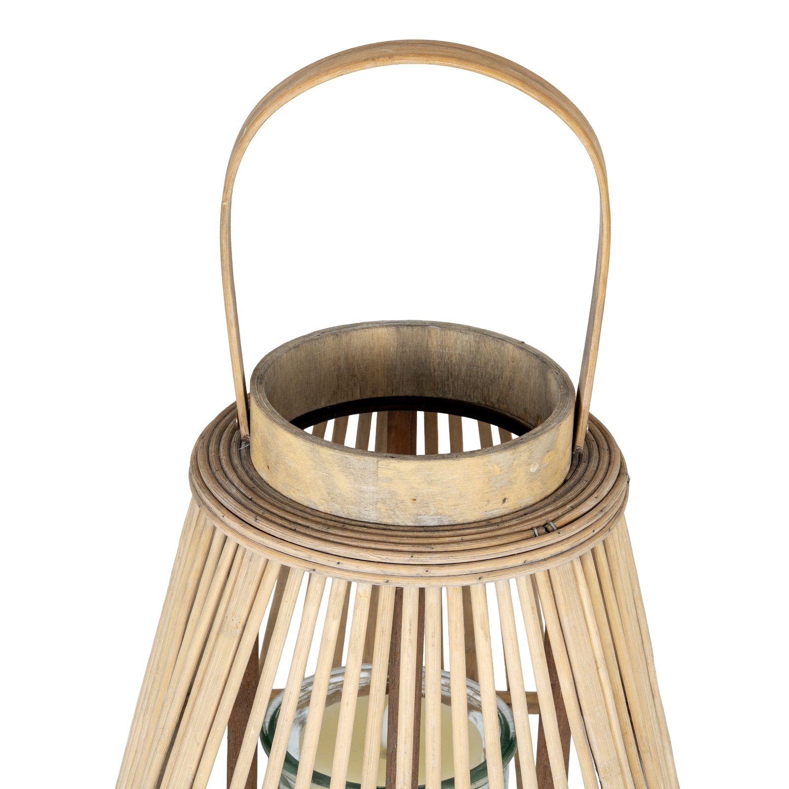Pera Wicker Lantern - Large - Image 3