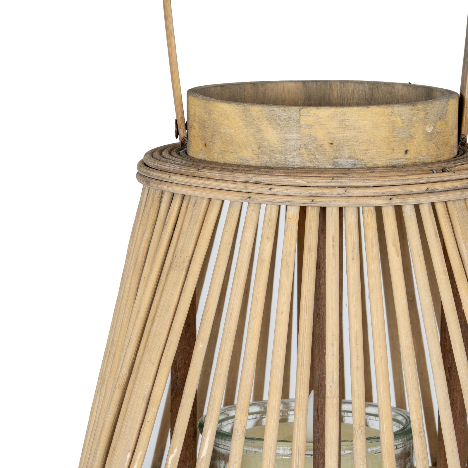 Pera Wicker Lantern - Large - Image 4