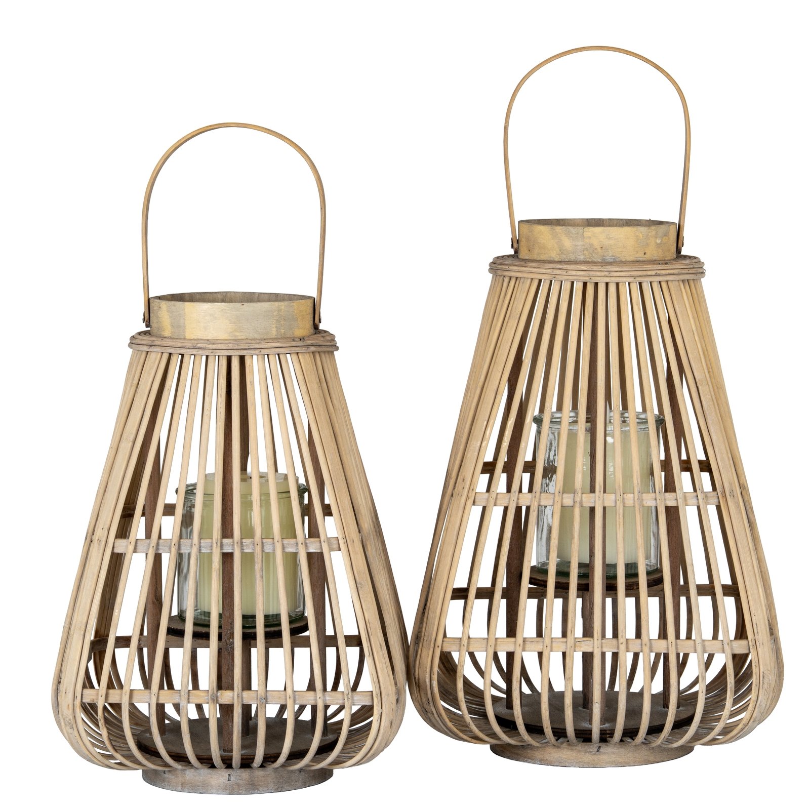 Pera Wicker Lantern - Large - Image 5