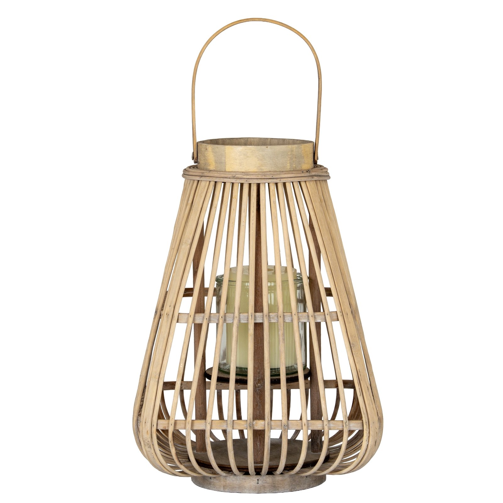 Pera Wicker Lantern - Medium - Image 2