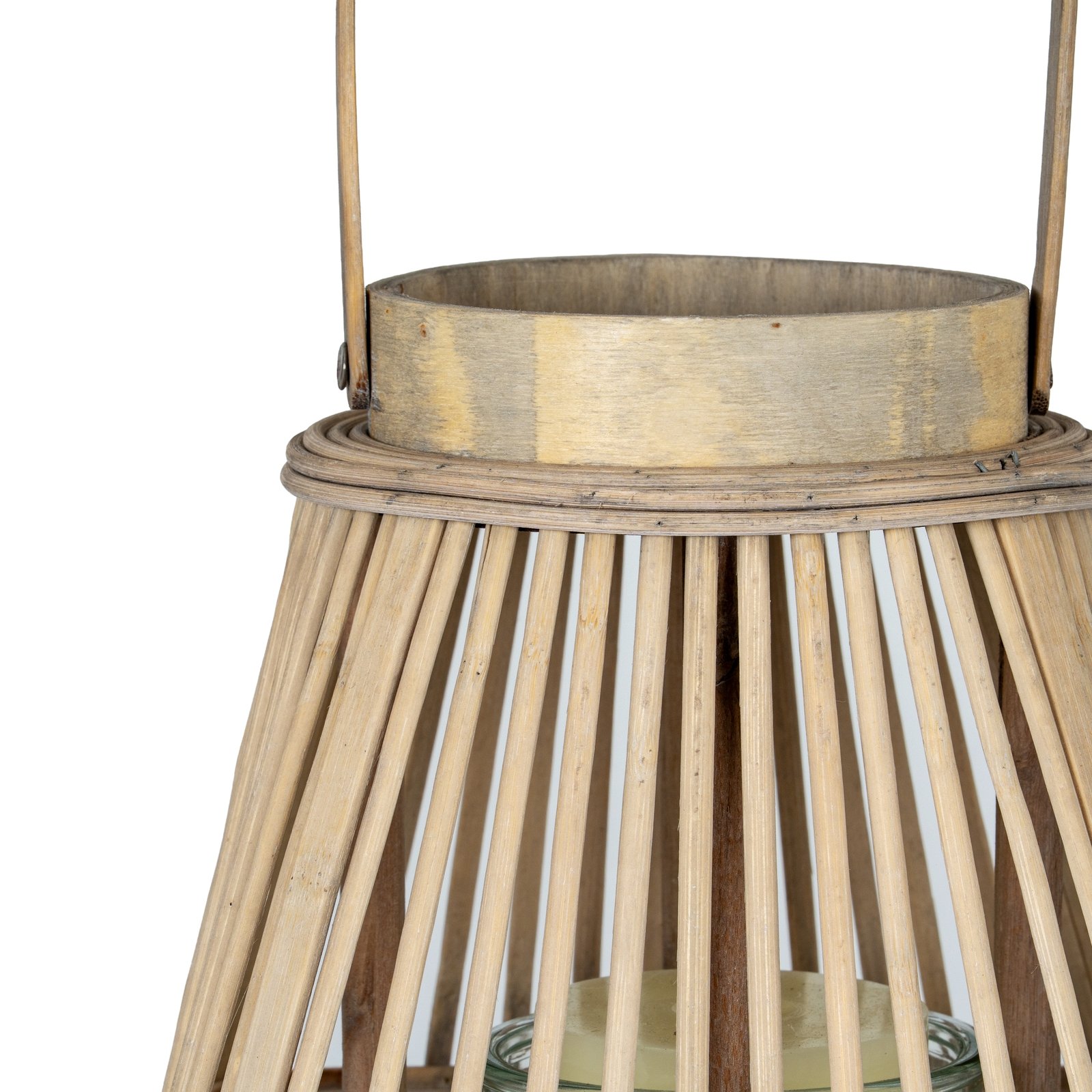 Pera Wicker Lantern - Medium - Image 4