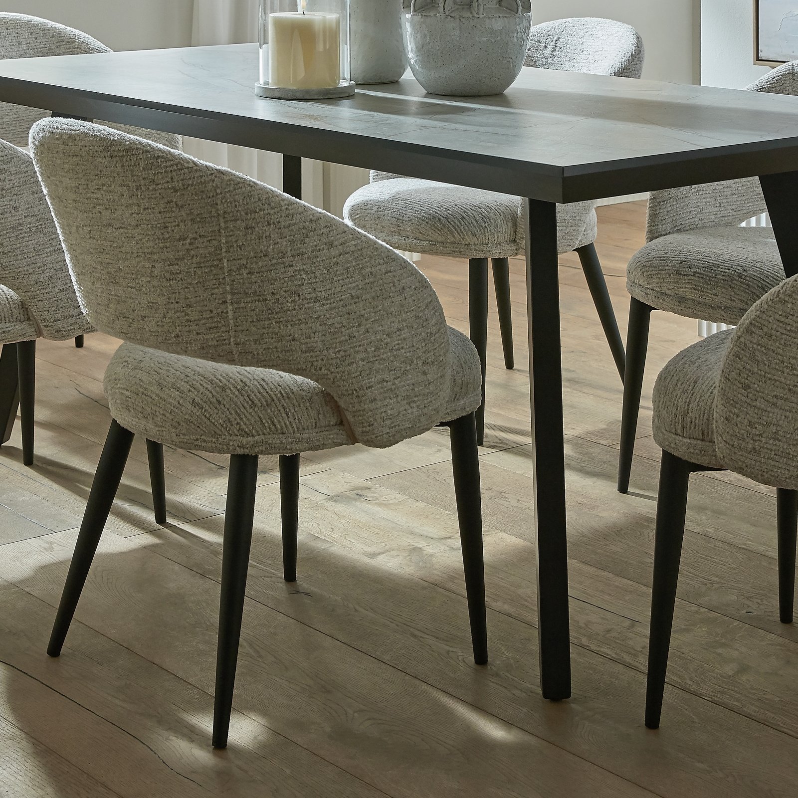 Curved Dining Chair - Image 3