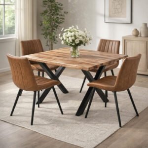 tan tan swivel dining chair product image